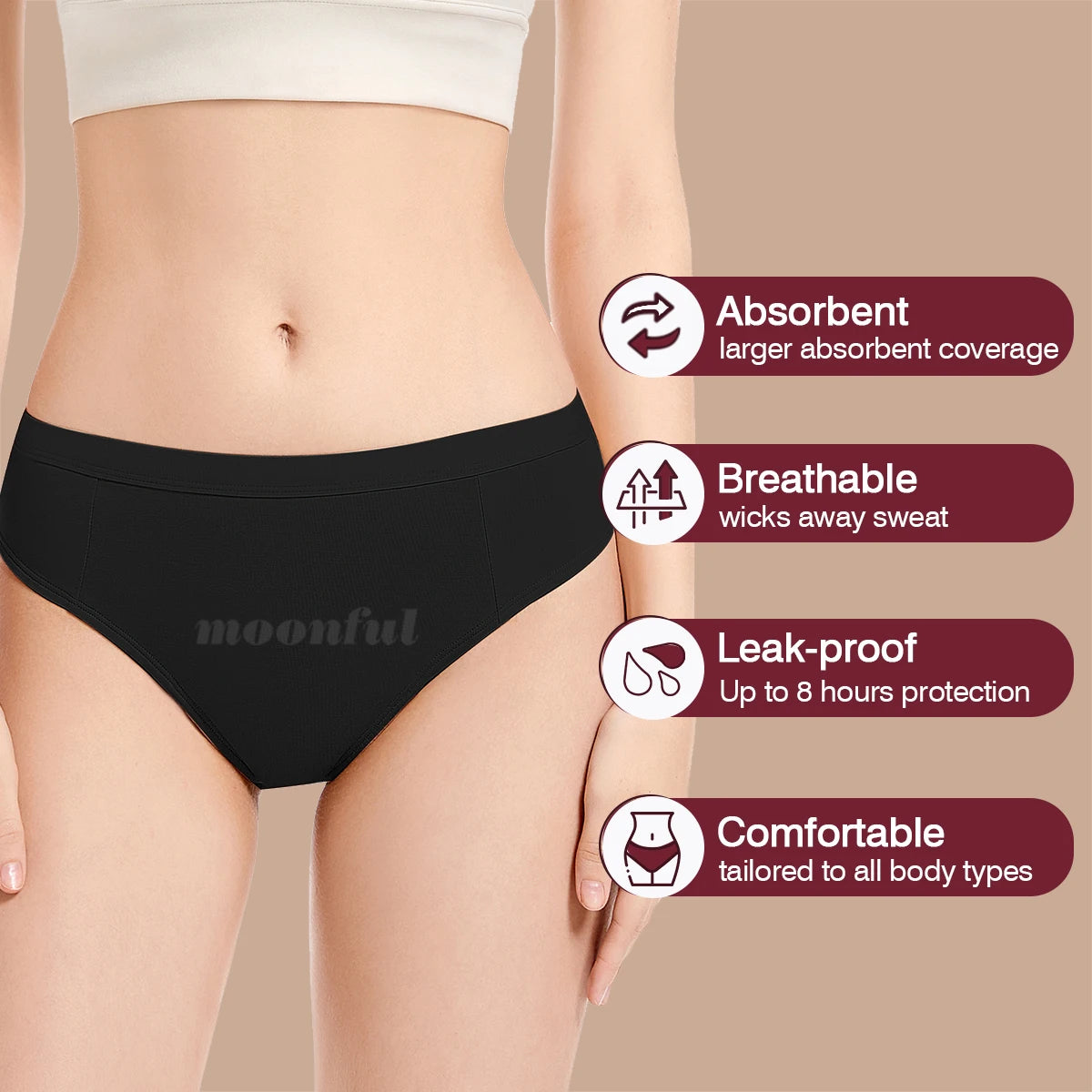 Culotte Tanga Menstruelle